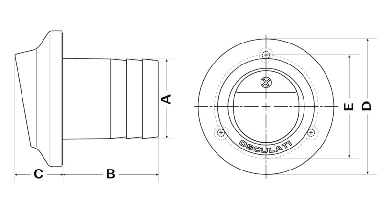 sortie échappement moteur bateau
